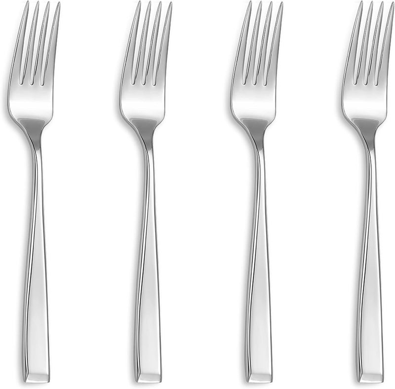 Royal Rose Alexander Fine Forks, Set of 4, 18/10 Stainless Steel, Well Made, Dishwasher Safe, Heavy Duty Fork (7.3" Salad Fork) - Image 1