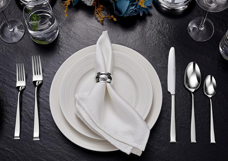 Royal Rose Alexander Fine Forks, Set of 4, 18/10 Stainless Steel, Well Made, Dishwasher Safe, Heavy Duty Fork (7.3" Salad Fork) - Image 5