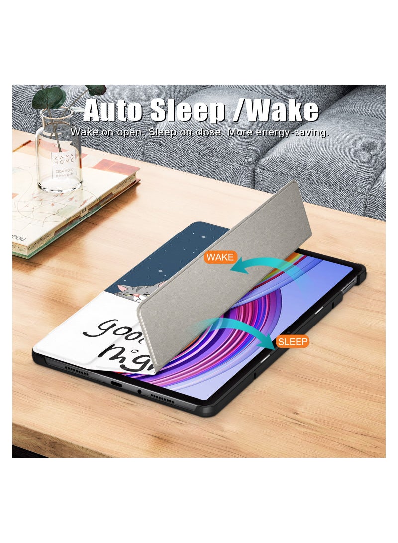 Fankalo Tablet Case for Xiaomi Redmi Pad Pro/ Xiaomi Poco Pad 12.1 inch Ultra-Thin PU-Leather Hard Shell Cover - Image 2