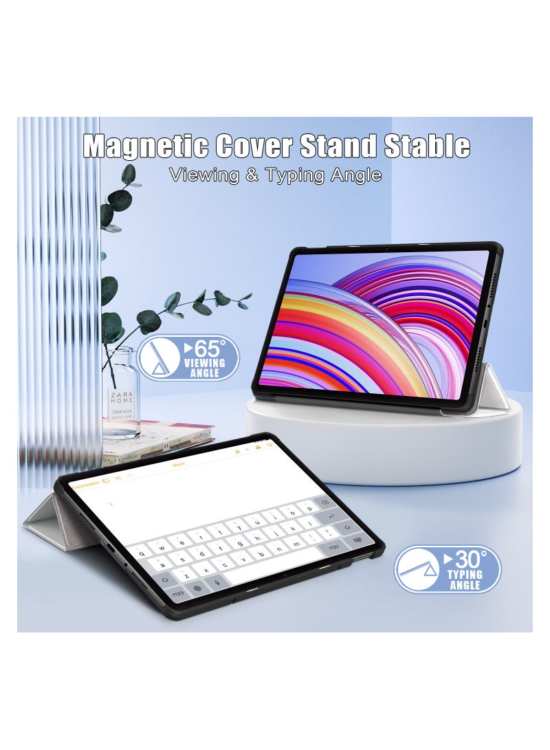 Fankalo Tablet Case for Xiaomi Redmi Pad Pro/ Xiaomi Poco Pad 12.1 inch Ultra-Thin PU-Leather Hard Shell Cover - Image 4