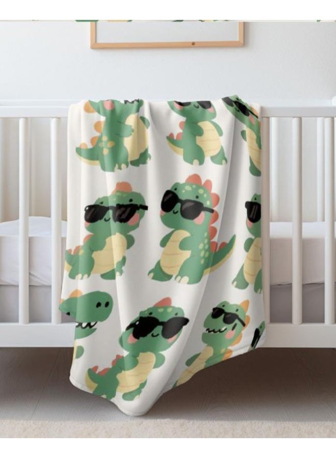 عام بطانية رقيقة من الفانيلا الكرتونية للأطفال والرضع (دافئة ومريحة، ومناسبة للنوم والألعاب) 70 سم * 100 سم - Image 4