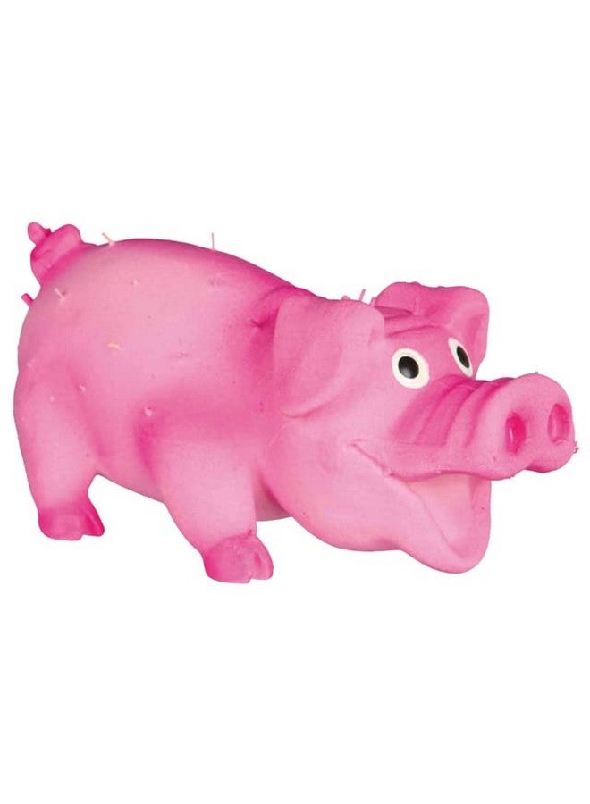 Trixie Bristle Pig, Latex/Polyester Chew Toy For Small Dog Breed Fleece, 10 Cm - Image 2