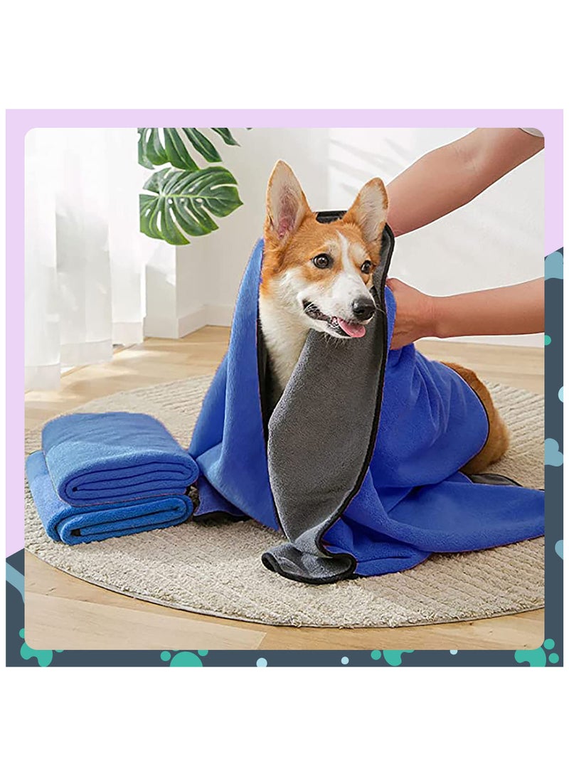 Generic Microfiber Pet Towel for Cats and Dogs Super Absorbent, Soft, Quick Drying  - Image 2