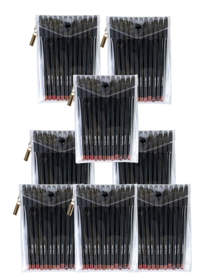 NWK 8 Sets Multicolour Lip Liner 12 Pieces - Image 1