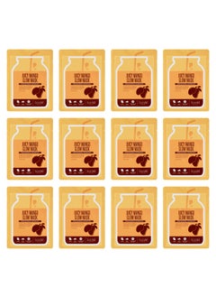 SOOAE Soo Ae Juicy mango glow mask, 12 Count 