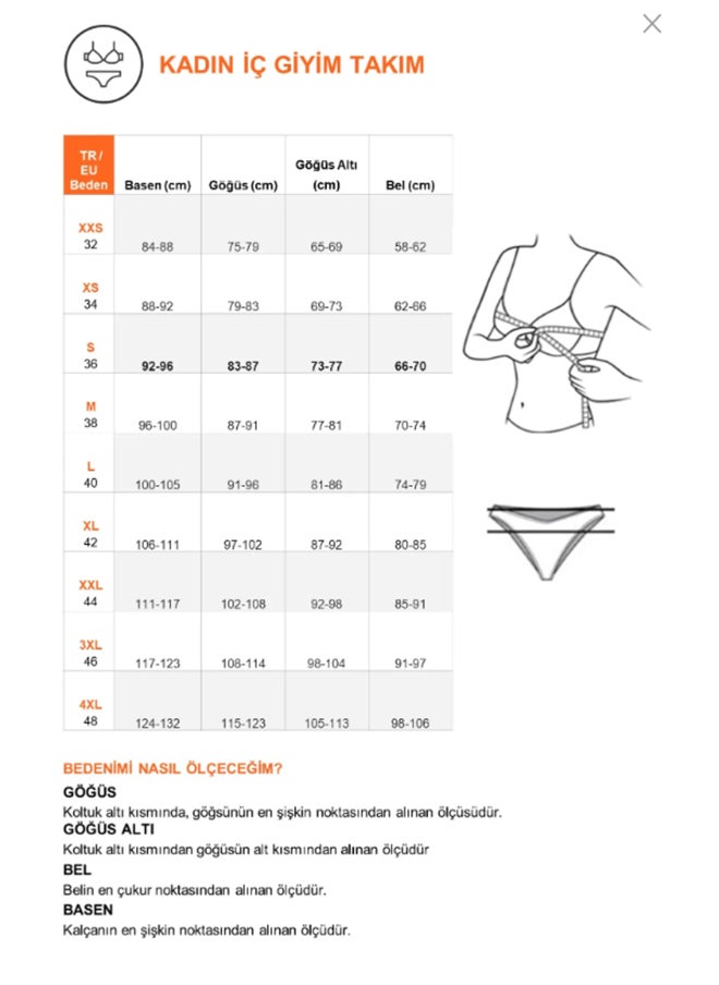 trendyol - Black Polyamide Tulle Detailed Coverless Underwear Set THMSS24CC00010 - Image 1