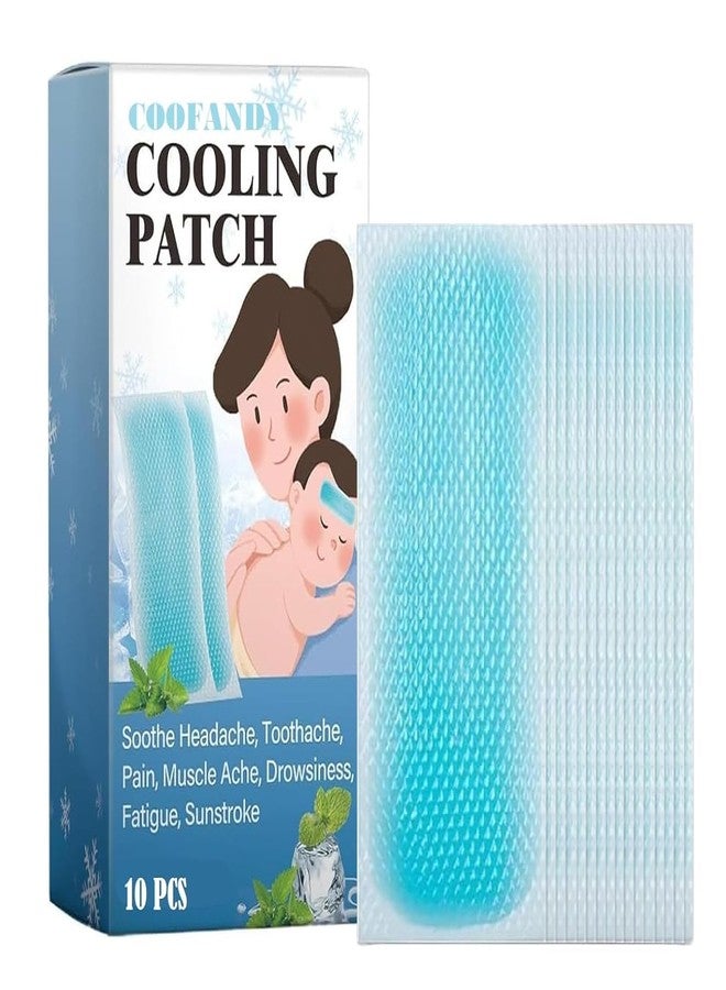 COOFANDY 20Pcs Kids Cooling Patch for Fever Relief - Gentle Hydrogel Patches for Babies, Toddlers & Children | Non-Medicated, Skin-Friendly, Drug-Free Temperature Reducer (Safe for Sensitive Skin) - Image 1
