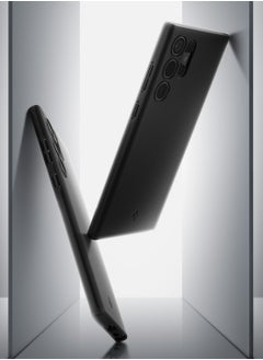 Spigen Thin Fit Case Cover for Samsung Galaxy S22 ULTRA - Black  - Image 2