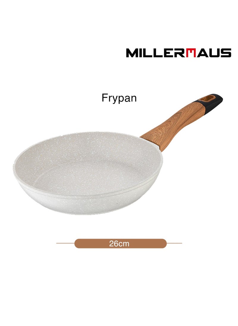 MILLERHAUS - Millerhaus Natural Frypan 26cm Forged Aluminium - Image 1