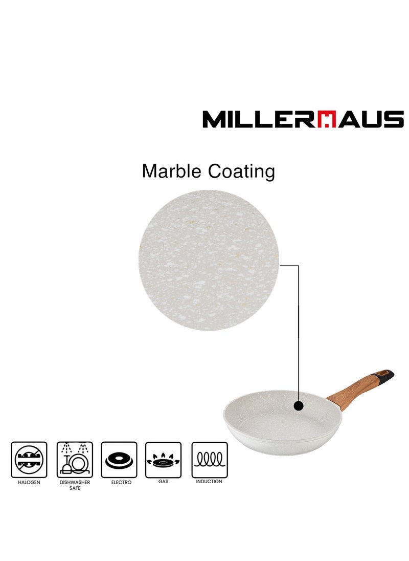 MILLERHAUS - Millerhaus Natural Frypan 26cm Forged Aluminium - Image 1