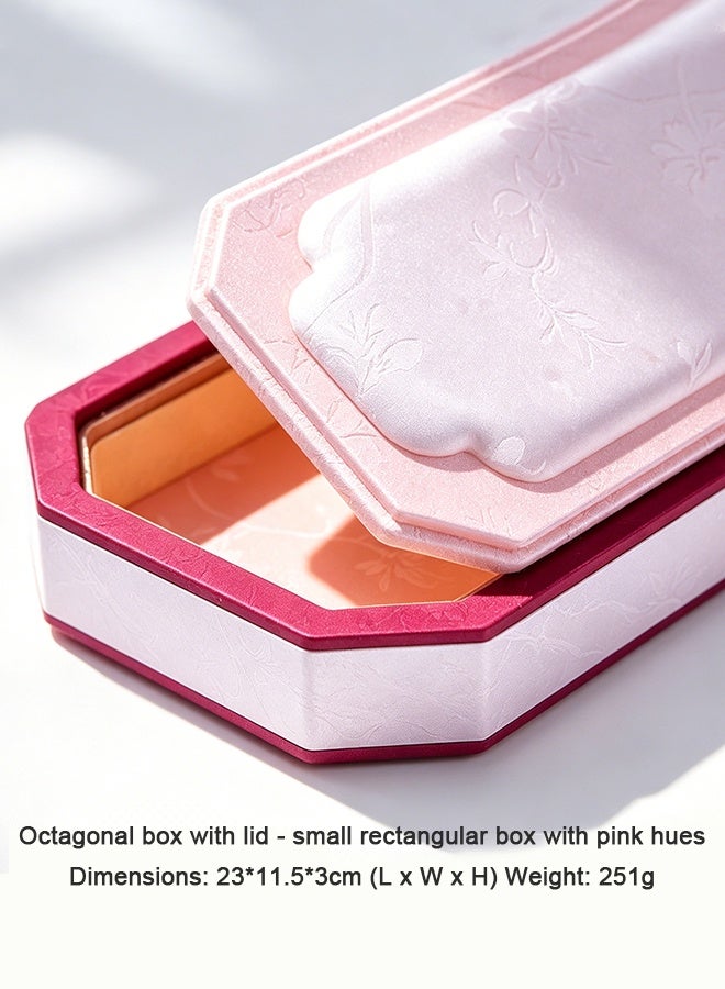 Palace Wind Belt Cover Jewelry Box Jewelry Tray Display Plate Jewelry and Jade Ware Display Storage Box Ring Bracelet Display - Image 5