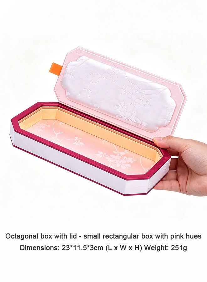 Palace Wind Belt Cover Jewelry Box Jewelry Tray Display Plate Jewelry and Jade Ware Display Storage Box Ring Bracelet Display - Image 4