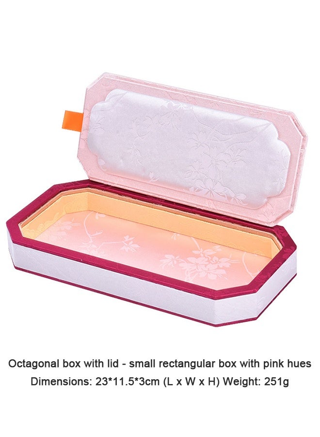 Palace Wind Belt Cover Jewelry Box Jewelry Tray Display Plate Jewelry and Jade Ware Display Storage Box Ring Bracelet Display - Image 2