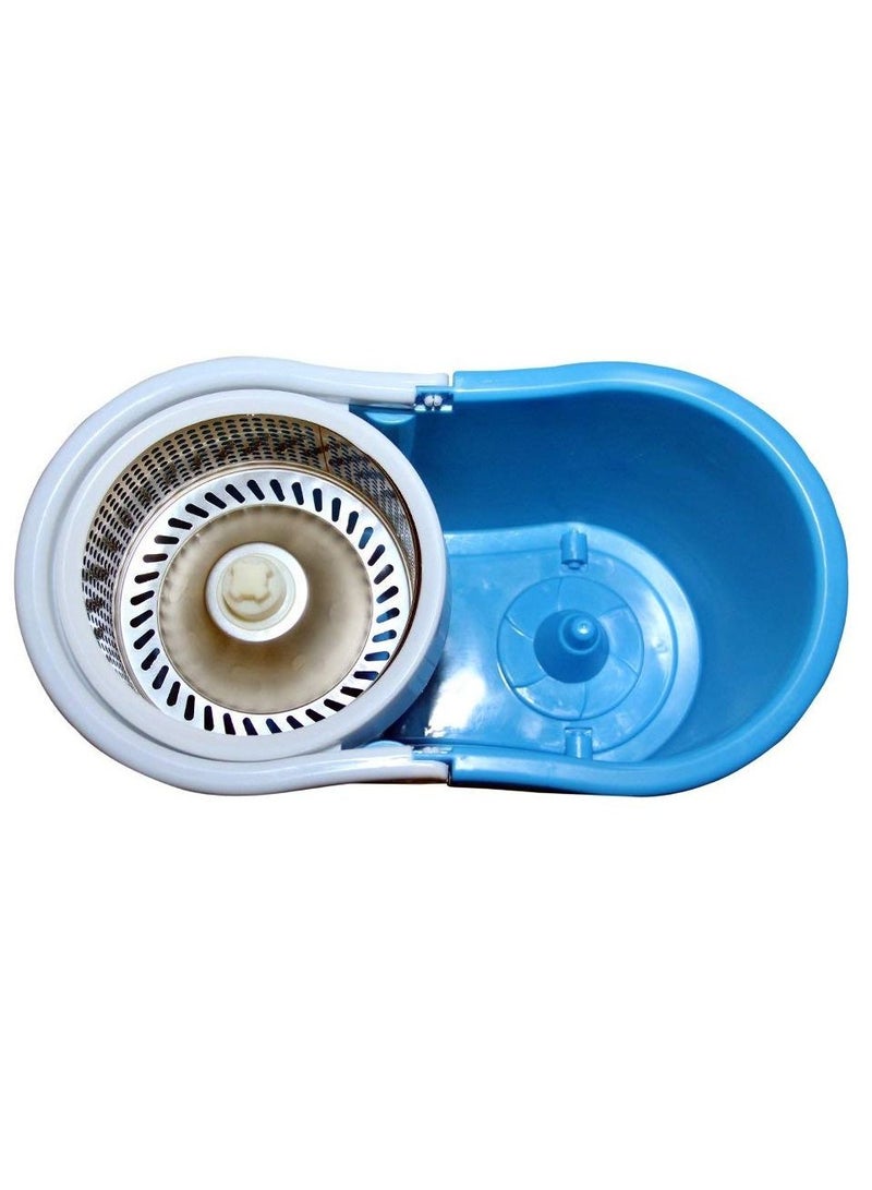 360° Rotating Mop With Bucket Dual Mop Heads Use Squeeze Rotating Mop To Quickly Dispensing Rag Floor Mop And Washing Floor Mop - Image 2
