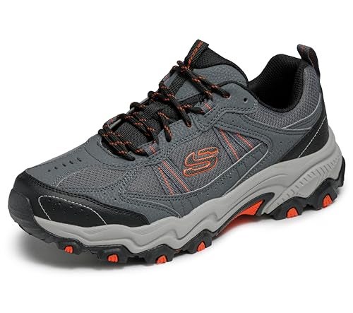 SKECHERS حذاء سنيكرز سكاتشرز للرجال ستامينا عند خياطة الجزء العلوي، رمادي، 6.5 - Image 4