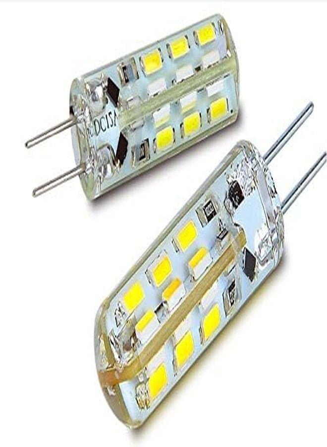 KAKA LIGHT مصباح KAKA LIGHT G4 LED بقوة 3 وات، أبيض دافئ، 220 فولت مباشر، بديل لمصباح الهالوجين Mirchi، (عبوة من 8 قطع) - Image 2