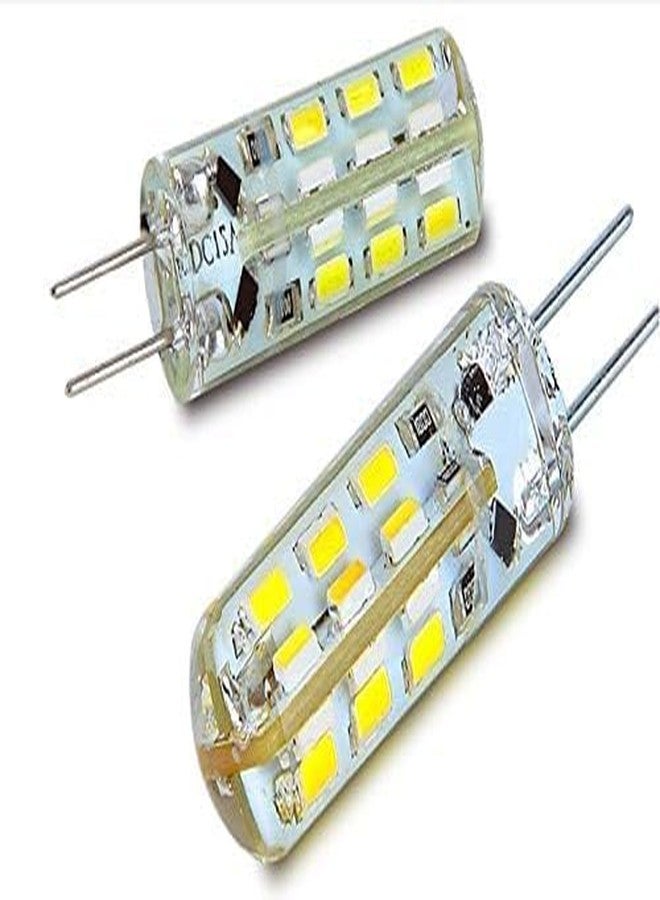 KAKA LIGHT مصباح KAKA LIGHT G4 LED بقوة 3 وات، أبيض دافئ، 220 فولت مباشر، بديل لمصباح الهالوجين Mirchi، (عبوة من 8 قطع) - Image 4