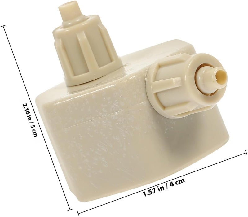 Generic 2Pcs Aquarium System Bottle Caps Portable CO2 Generator DIY Reactor Parts Replaceable ABS Material Aquarium Plants - Image 2