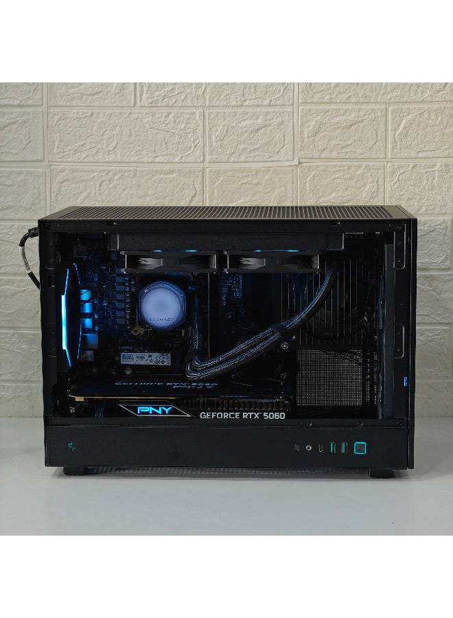 Mostech General Trading LLC GAMING PC RYZEN 5 7500F upto 5.0Ghz | RTX 5060 8GB GDDR7 | SSD 1TB NVMe M.2 | RAM 16GB DDR5 6000MHZ | CPU LIQUID COOLER 360MM | WIN 11 PRO BLACK - Image 2