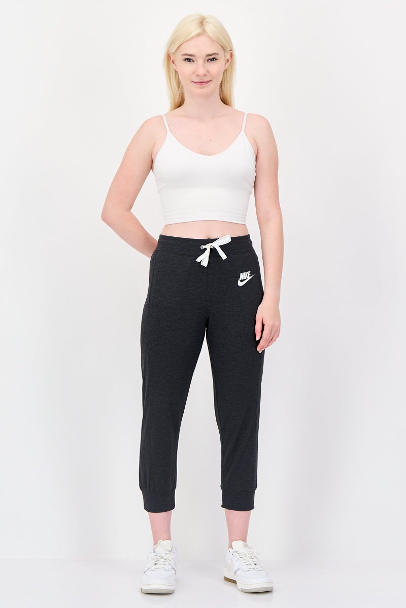 Nike Women Sportswear Fit Brand Logo Training Sweatpants, Black - Image 4