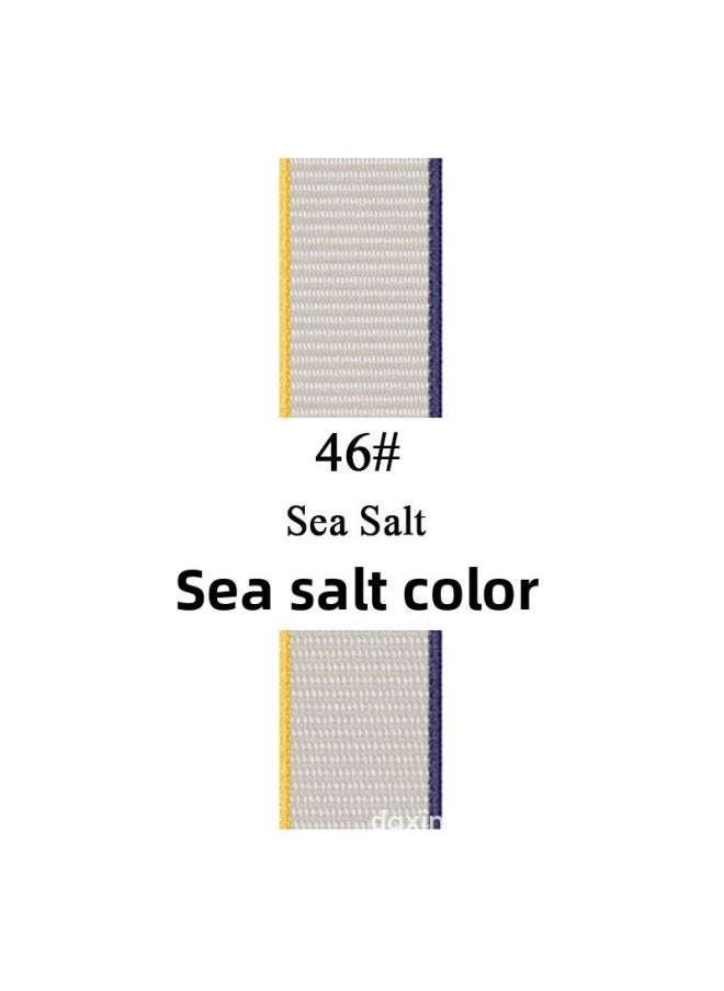 Generic For Apple Watch Strap Velcro Iwatch For Apple Nylon Loop Watch Strap S10-Color:Sea Salt Color 46#-Specifications:38/40/41/10 Generation 42  - Image 1