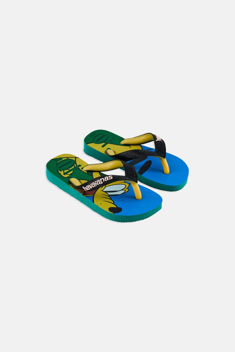 havaianas Toddlers Boy Disney Stylish Slip On Flip Flop Slippers, Multicolor  - Image 1
