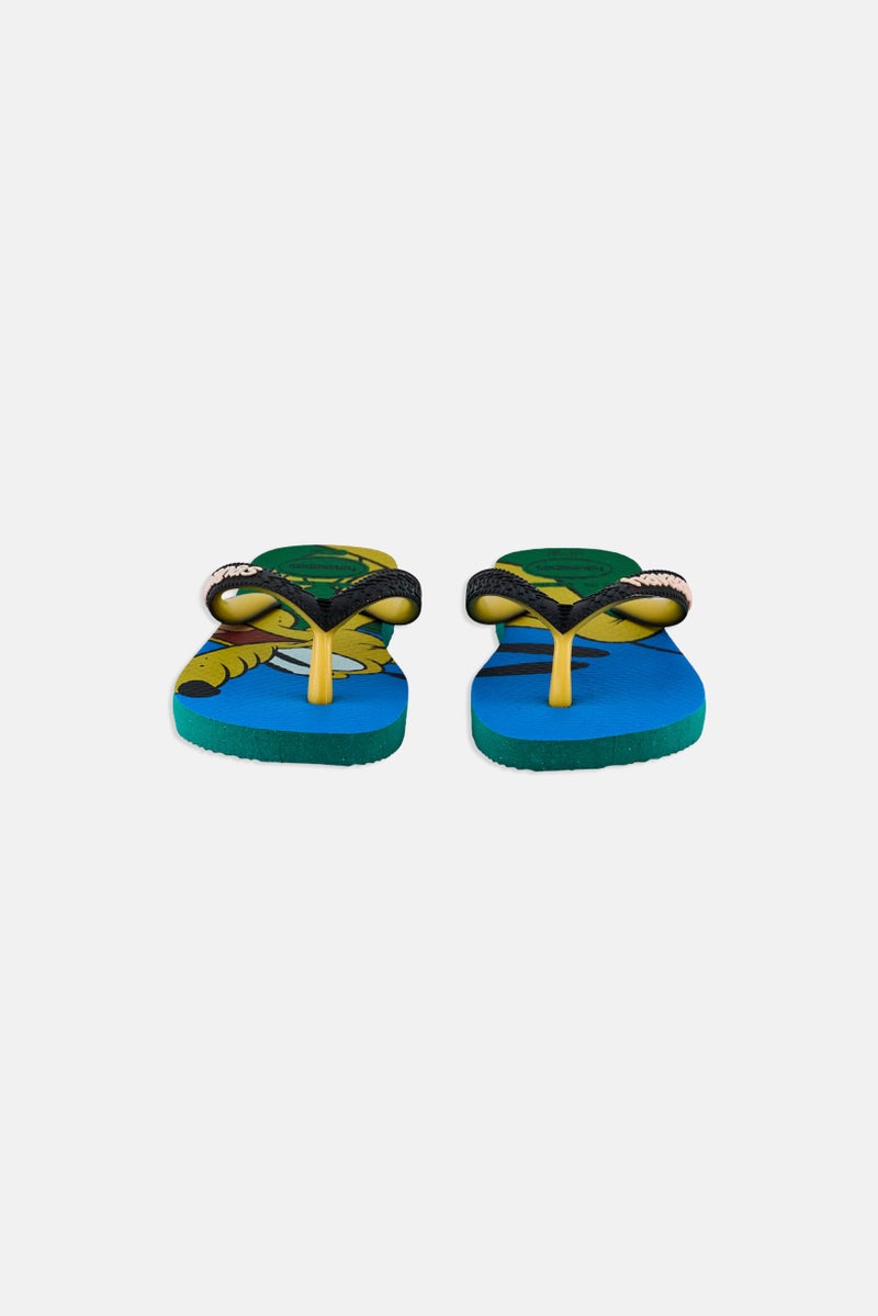 havaianas Toddlers Boy Disney Stylish Slip On Flip Flop Slippers, Multicolor  - Image 2