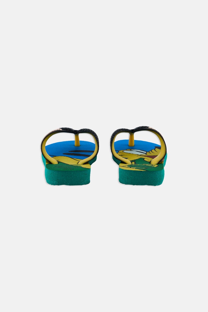 havaianas Toddlers Boy Disney Stylish Slip On Flip Flop Slippers, Multicolor  - Image 4