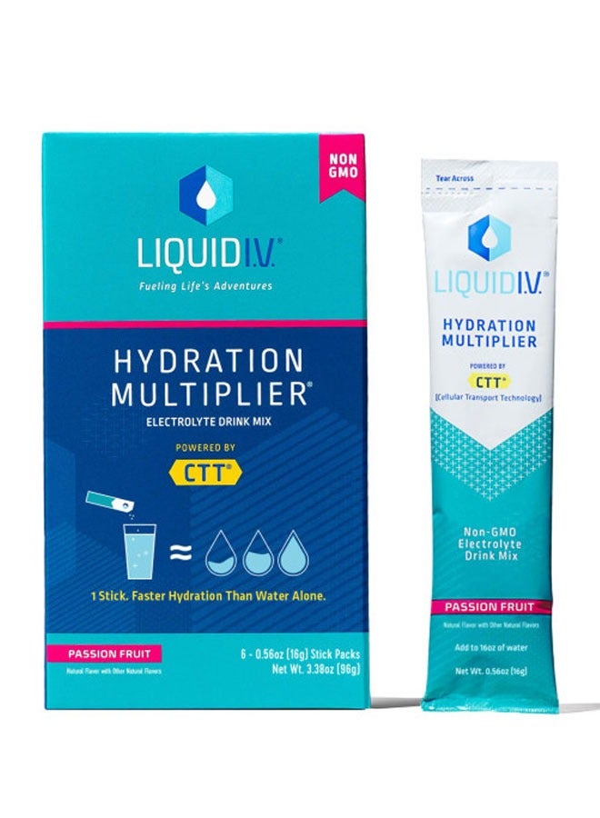 Liquid I.V. Hydration Multiplier Passion Frt 6s 