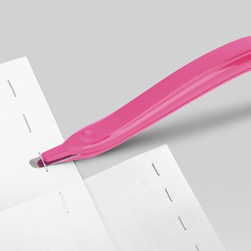 Magnetic Staple Remover With Ergonomic Design Rose Red For Office School Home - Image 5