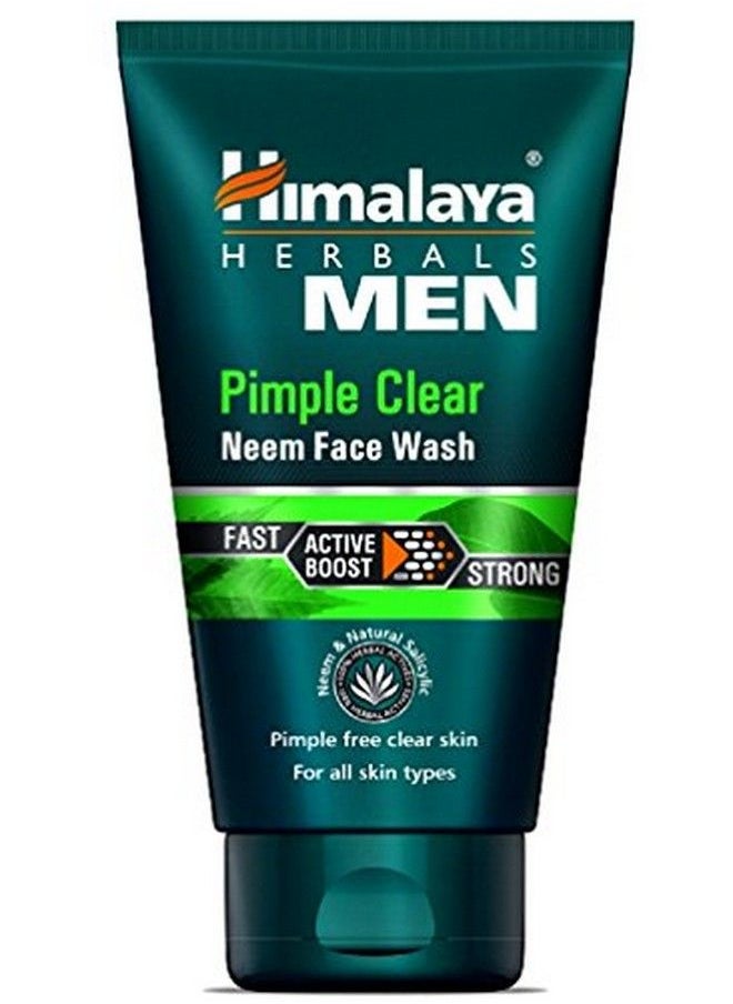 Himalaya غسول الوجه من النيم لإزالة البثور للرجال 50 مل  - Image 1