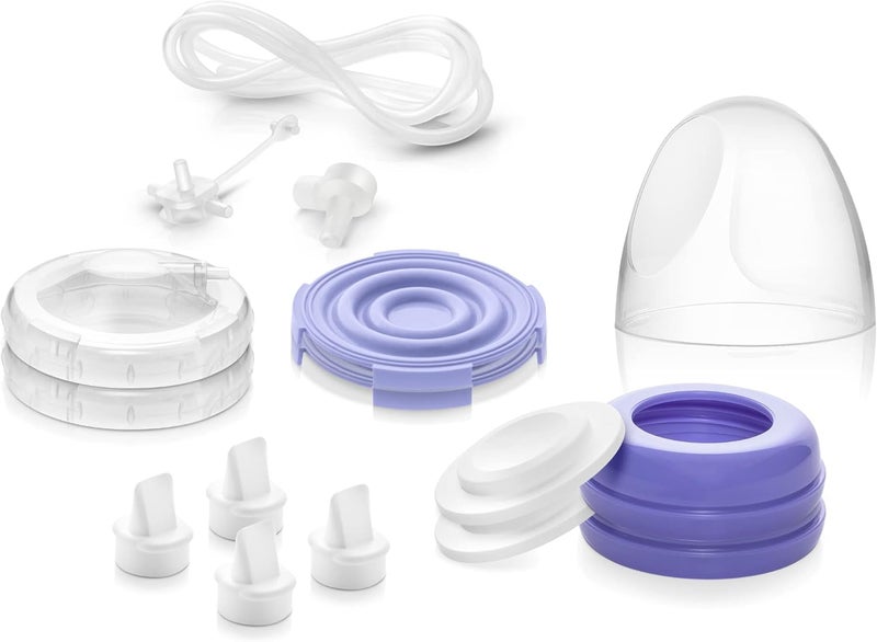 Lansinoh Pump Parts Bundle for Lansinoh Double Electric Breast Pumps - Image 1