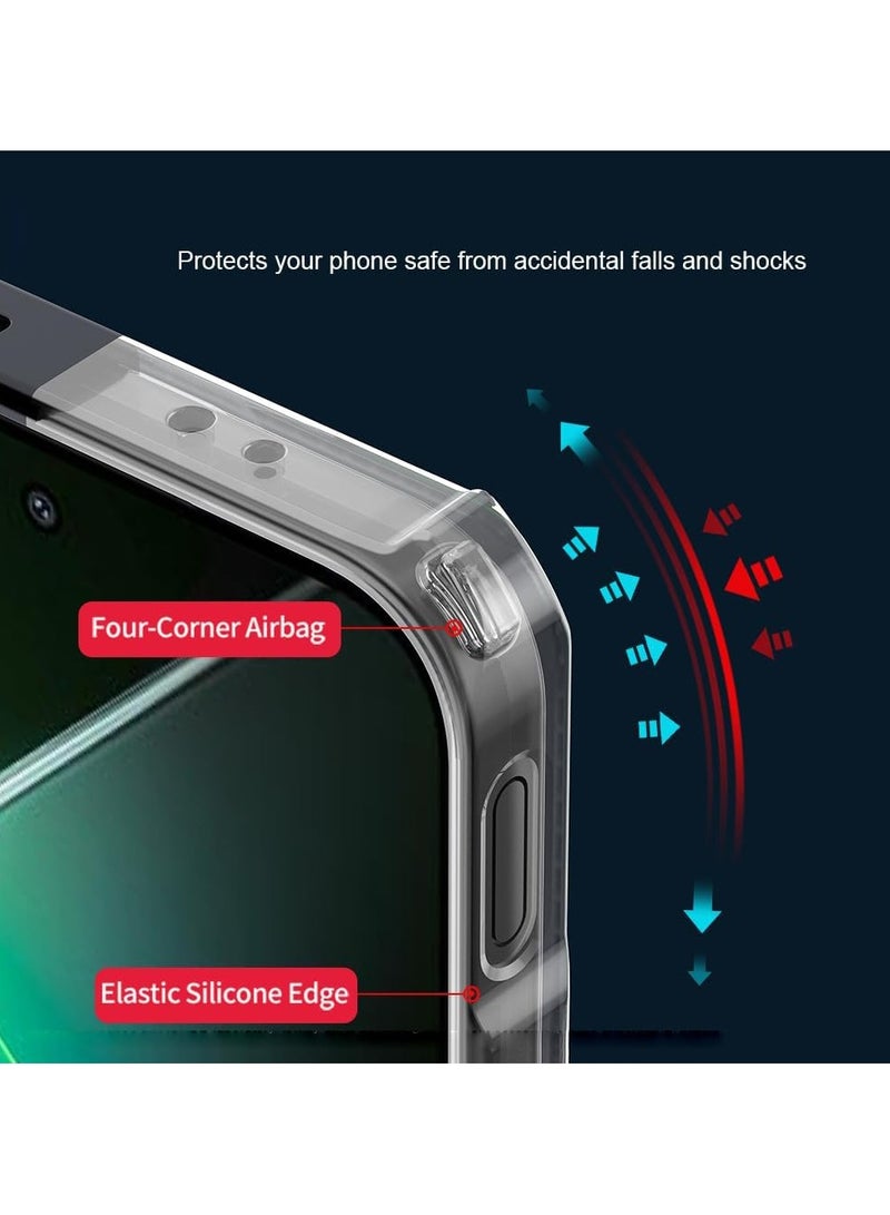 Protective Case Cover for infinix note GT30 Pro High Quality,Bumper Back Case Supports magnetic charging  - Image 2