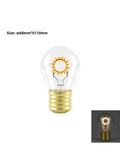 Generic Charging Bulb LED Independent Light Source Usb Interface Portable Night Light Unicorn Love DIY Atmospheric High-end-Specifications:Sun-2200k Warm Yellow  - Image 1