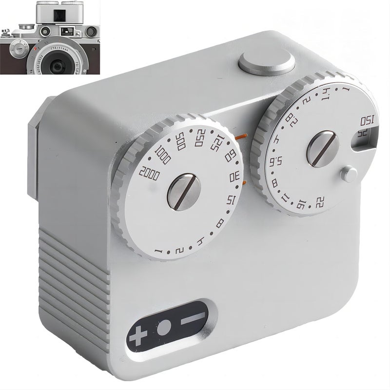 TTartisan Light Meter II Realtime Metering Tool Two Dial to Adjust ISO Aperture and Shutter Speed Compatible with Older Leicas and Similar Rangefinder Cameras - Image 2