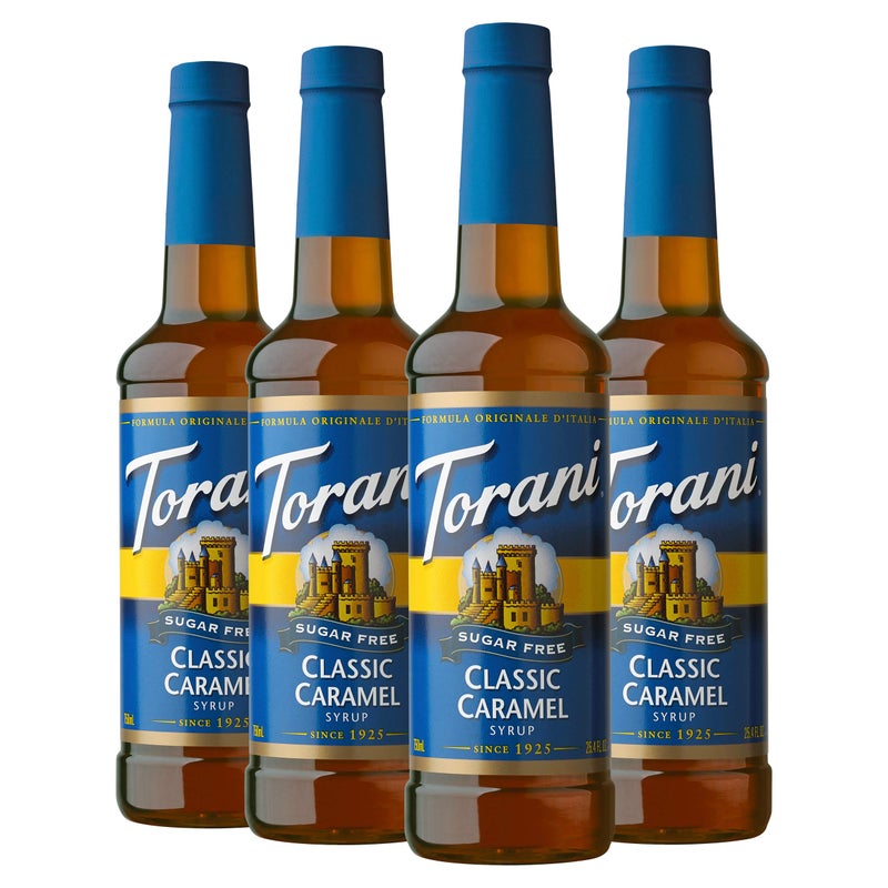 Torani Sugar Free Syrup Classic Caramel 254 Oz Pack of 4 - Image 3