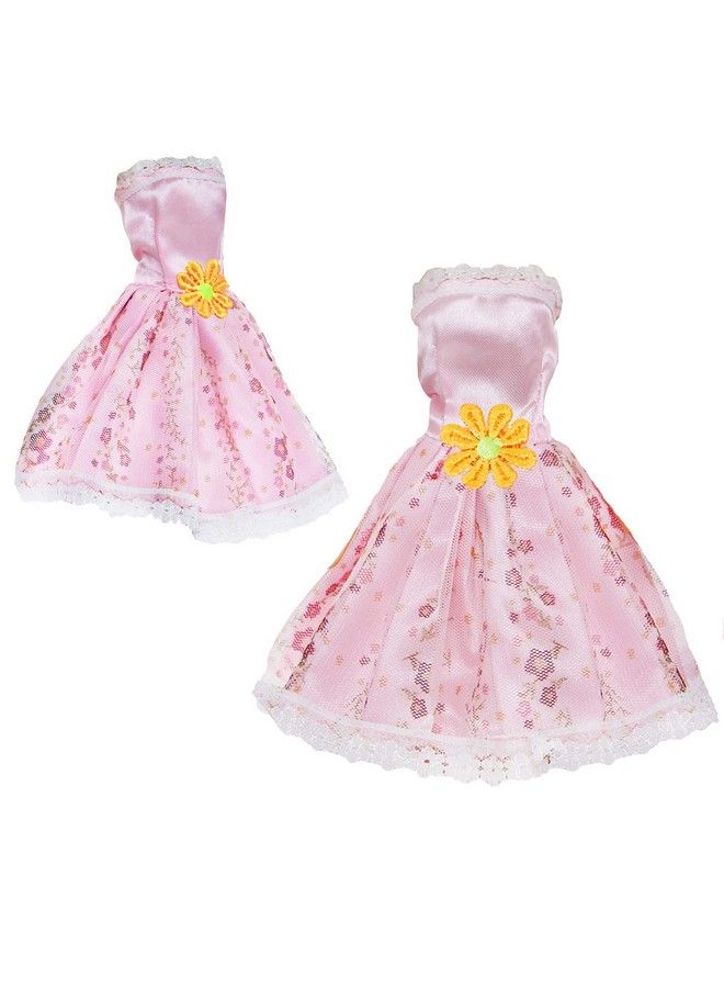 BJDBUS 6 Pcs Ball Mini Gown Dress For 11.5 Inch Girl Doll Clothes Playset - Image 5