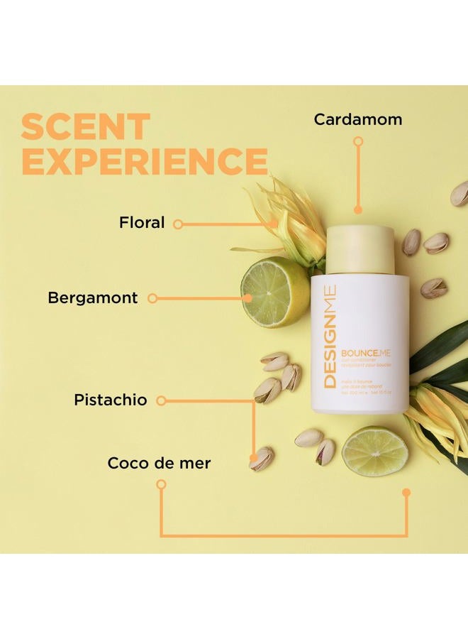 Design.ME Bounce.ME Curl Conditioner with Argan Oil and Antifrizz formula - Extra Nourishment and Protection - Provides Moisture Curl and Shine for Curly Hairs 10 fl Oz - Image 4