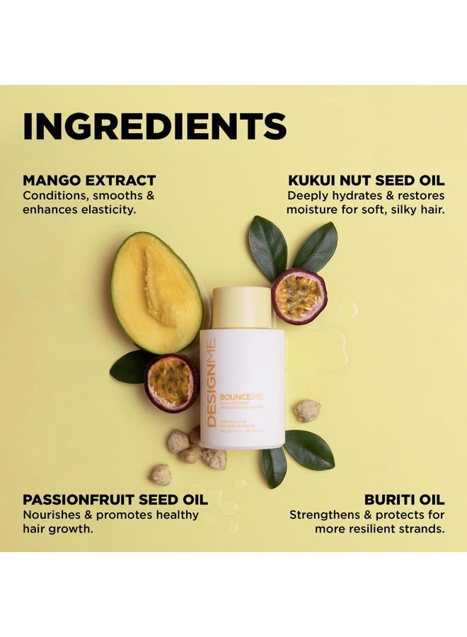 Design.ME Bounce.ME Curl Conditioner with Argan Oil and Antifrizz formula - Extra Nourishment and Protection - Provides Moisture Curl and Shine for Curly Hairs 10 fl Oz - Image 3
