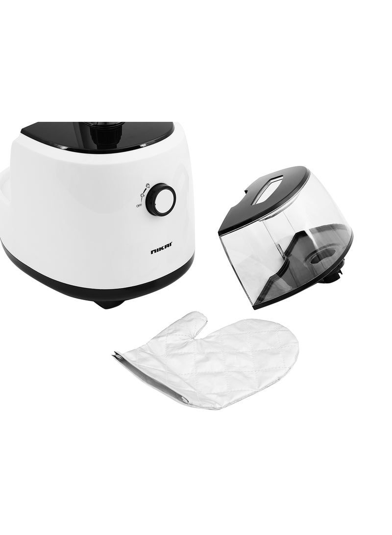 NIKAI Garment Steamer 2 L 1800 W NG566A White/Black - Image 3
