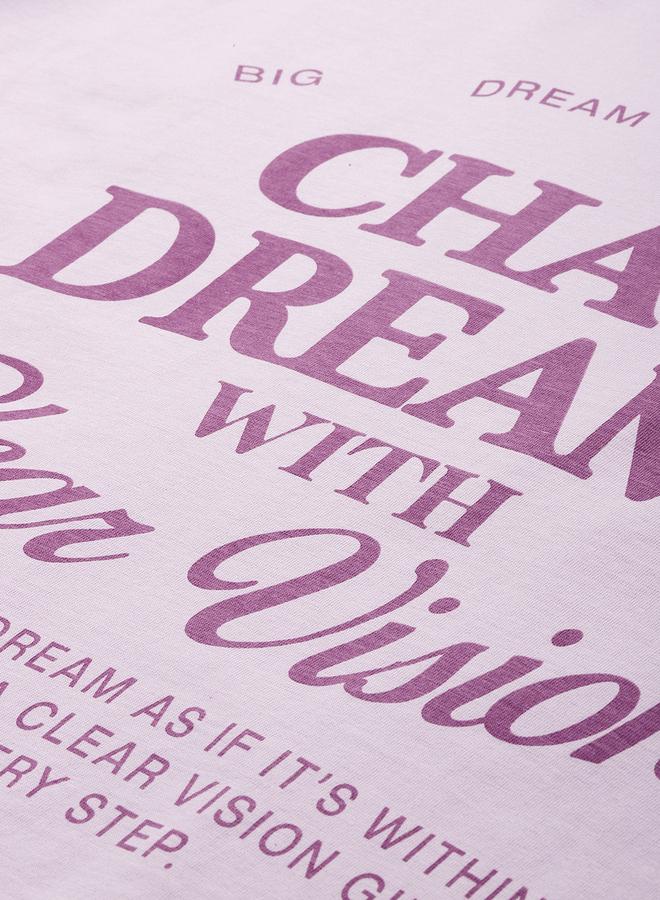 Difference of Opinion Women Boxy Slogan Print T-Shirt - Image 2