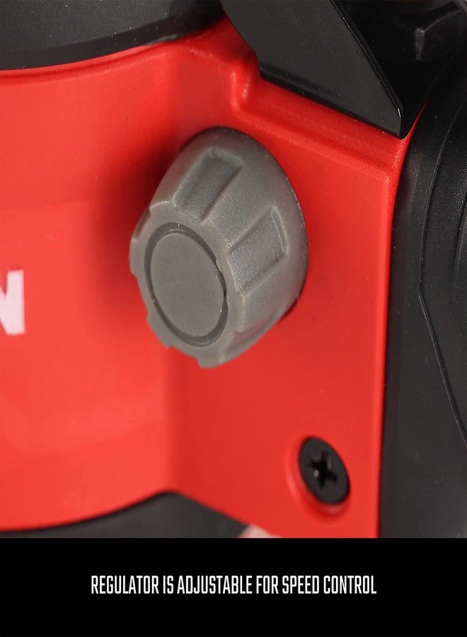 كرافتس مان ماكينة صنفرة مزدوجة الحركة من كرافتسمان، 6 بوصات، لمسة نهائية خالية من الدوامات، تحكم في السرعة قابل للتعديل، تصميم متين، مثالية للمشروعات الخشبية والمعدنية - Image 3