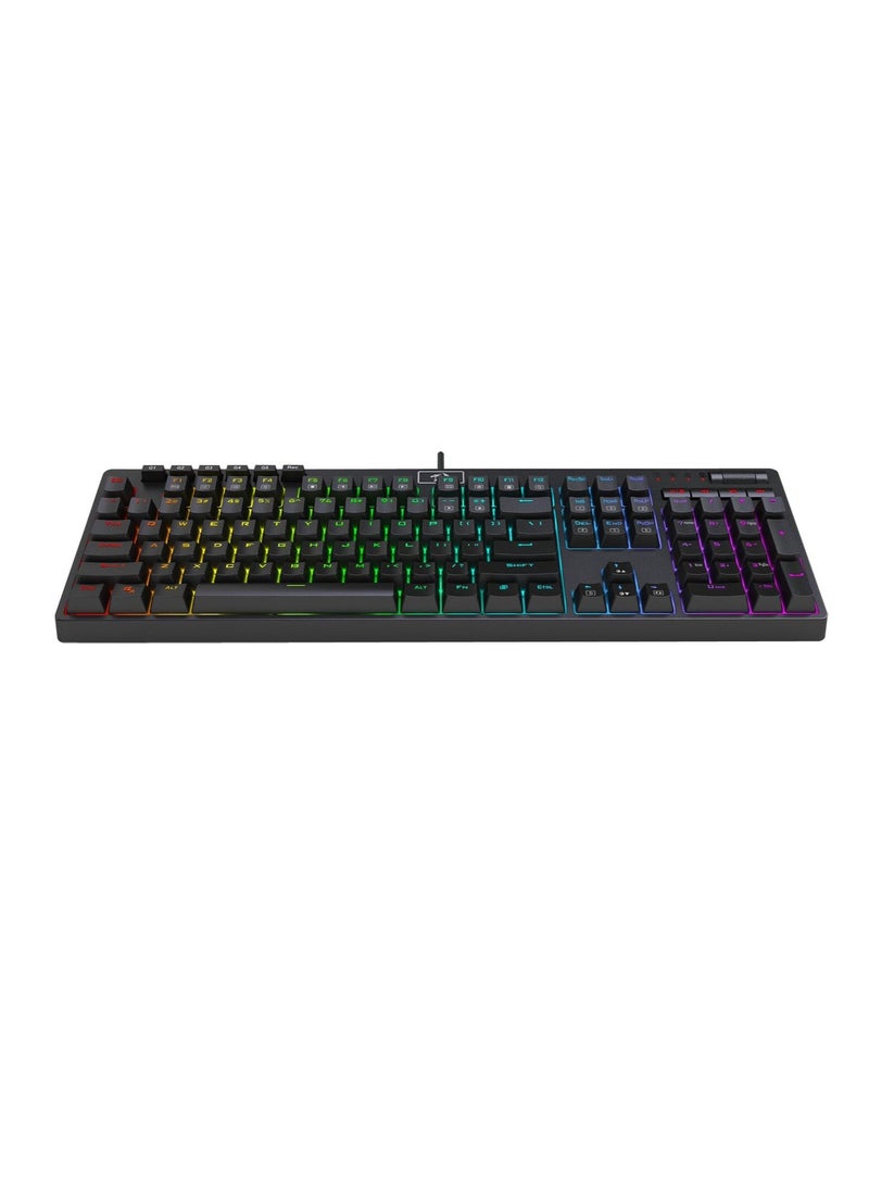 ريدراجون لوحة مفاتيح الألعاب الميكانيكية RGB K579 Manyu - مفاتيح زرقاء - Image 4