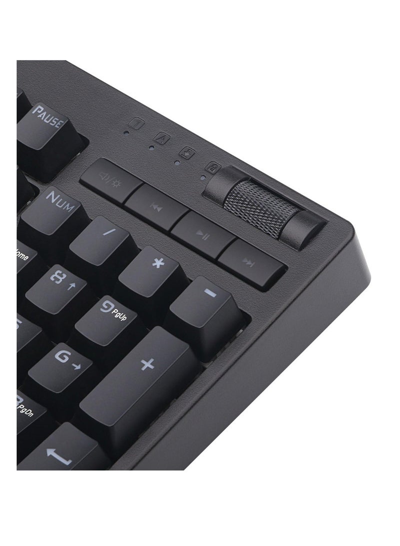 ريدراجون لوحة مفاتيح الألعاب الميكانيكية RGB K579 Manyu - مفاتيح زرقاء - Image 5