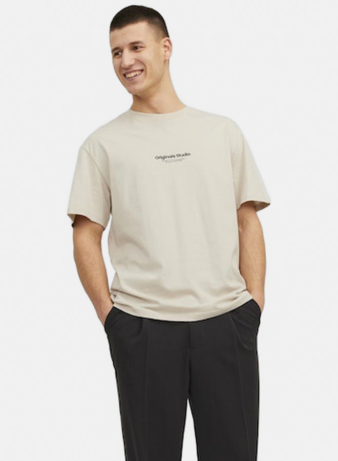JACK & JONES JACK & JONES Mens Vesterbro Crew Neck Tee  - Image 3
