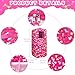 Ecore Fun 7 Items 18 Inch Dolls Bag and Accessories Unicorn Doll Carrier Storage Case Fit for 18 Inch Girl Dolls Including Backpack Dress Shoes Sunglasses Phone and 2 Hairpin - Image 4