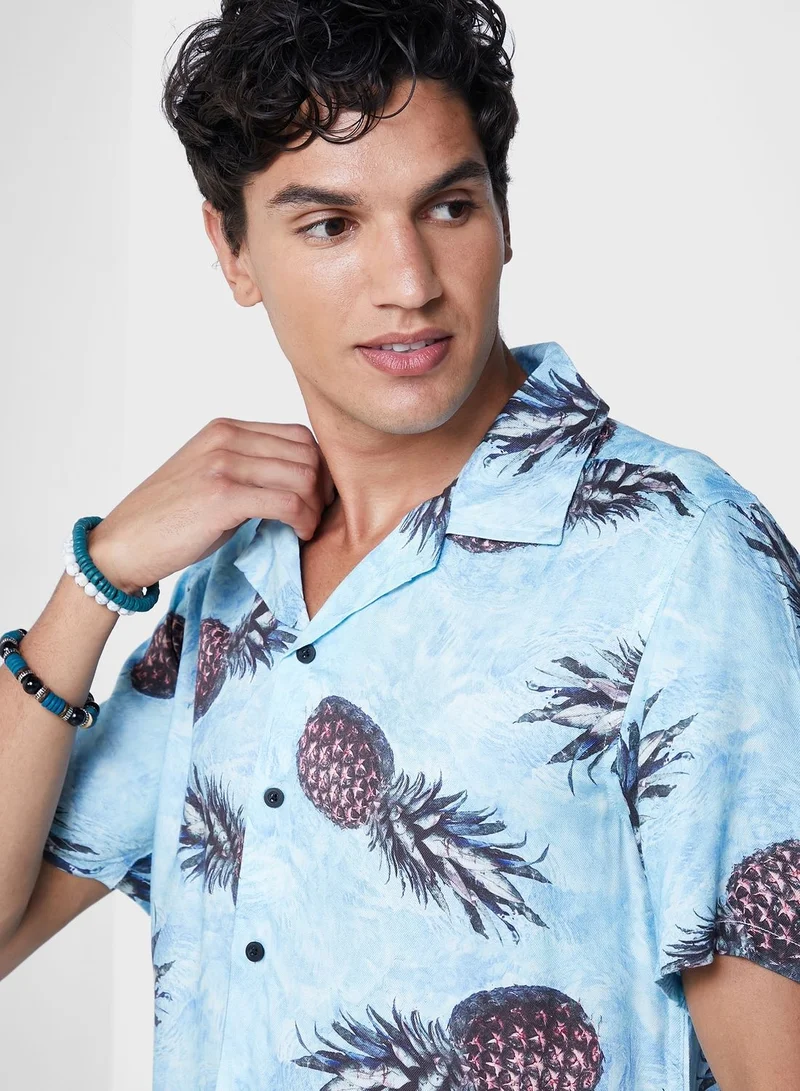 Namshi x Koovs Resort Print Shirt