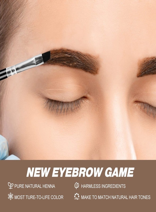 Simpout Spot Color Henna Hair Kit - 6 grams Powder & Henna Activator, Professional Spot Coloring Henna Hair Kit, Covers Grey Hair, Water and Smudge Proof, No Ammonia, No Lead (Black) - Image 3