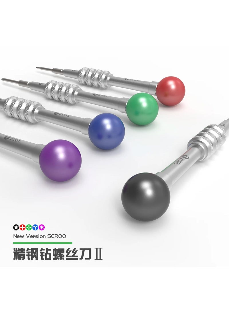 2UUL SD92 New Version Precision Screwdriver Set 5PCS for Phone Repair - Image 1