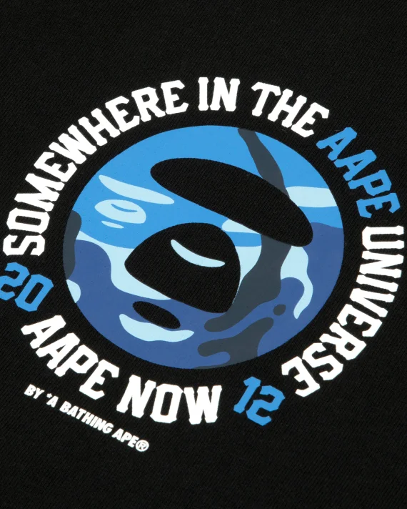 AAPE Moonface logo short sleeve tee